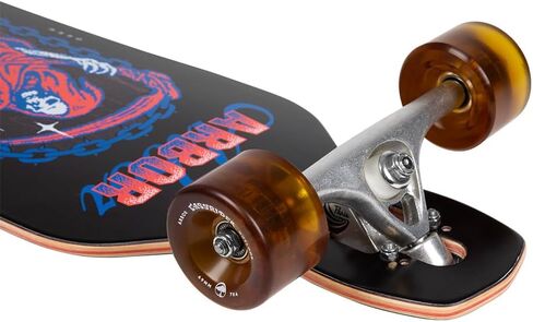 Arbor Axis Journey Reaper 37" Complete Longboard Skateboard – Drop Through Cruiser with Paris 180mm Reverse Kingpin Trucks, 69mm 78A Easyrider Wheels, ABEC 7 Bearings for Cruising, Carving & Commuting in Kuwait