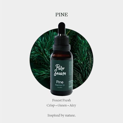 Pine Needle Essential Oil - 100% Pure Pinus Sylvestris for Diffuser, Sauna & DIY Home Scents - Fresh Forest Aroma (1 fl oz / 30 ml) in Saudi Arabia