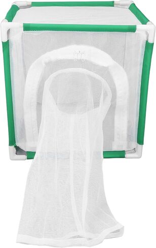 Zerodis and Cage, Mesh for Indoor and Outdoor Butterflies, Easy to Use Portable Cage for Science Education 30x30x30cm in Kuwait