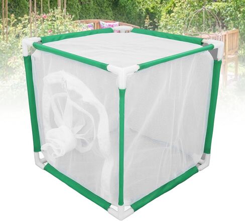 Zerodis and Cage, Mesh for Indoor and Outdoor Butterflies, Easy to Use Portable Cage for Science Education 30x30x30cm in Kuwait