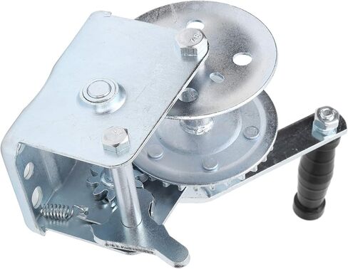 600 رطل من الرافعة المعدنية للمقطورة اليدوية، ونش يدوي عالي التحمل مع دعامة فارغة، إطار من الحديد المجلفن، مقبض بسقاطة قابل للعكس للاستخدام البحري لقوارب اليخوت in Kuwait