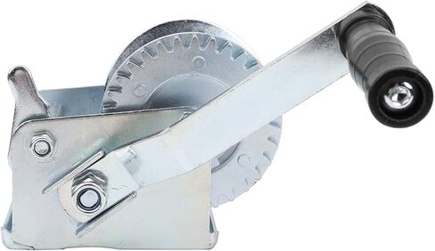 600 رطل من الرافعة المعدنية للمقطورة اليدوية، ونش يدوي عالي التحمل مع دعامة فارغة، إطار من الحديد المجلفن، مقبض بسقاطة قابل للعكس للاستخدام البحري لقوارب اليخوت in Kuwait