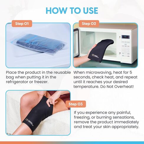 دعم العلاج الساخن والبارد لغطاء الركبة CopperFreeze™ من النحاس المضغوط لتخفيف الألم والتورم والتعافي من الإصابات - تخفيف مملوء بالنحاس بزاوية 360 درجة للركبتين والمفاصل in Kuwait