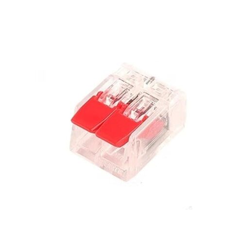 Universal Compact Wiring Splicing Conector Quick Wiring Terminal Block Set 25/75/76/90PCS Red Lever Compact Copper Conductor Push-in Electric Cable Wire Connector Kit(Red 75PCS) in Saudi Arabia