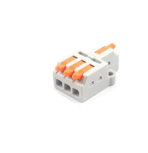 Universal Compact Wiring Splicing Conector Fast Universal Compact Conductor Junction Box Spring Splice Terminal Block Push-in Wire Connector Electrical Cable Splitter(D1-3O) in Saudi Arabia