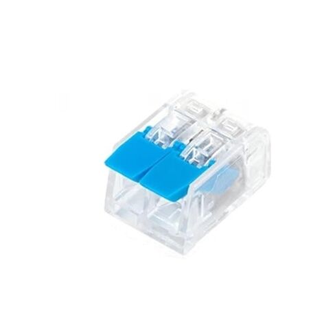 Universal Compact Wiring Splicing Conector Quick Wire Connectors with Blue Lever 2/3/4/5 Pin-Conductor Universal Compact Cable Push-in Electric Wiring Terminal Block(414BL 25PCS) in Saudi Arabia