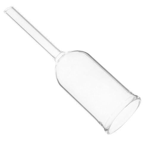 Mipcase Laboratory Glass Filtration Funnel Round Bottom 32mm Diameter 120mm Length Scientific Lab Tool for Experiments and Liquid Transfer in Saudi Arabia