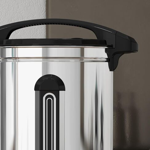 جرة قهوة وموزع مشروبات ساخنة بسعة 120 كوب، ماكينة صنع القهوة التجارية سعة 18 لتر/4.8 جالون من الفولاذ المقاوم للصدأ، موزع قهوة ساخن كبير لتقديم الطعام في بوفيه الحفلات in Kuwait