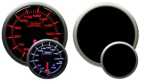 Prosport Performance 216JDMOT-R.F OIL TEMP. عرض مزدوج العنبر/wht. 52mm ث/Quick Conn.Sender in Kuwait