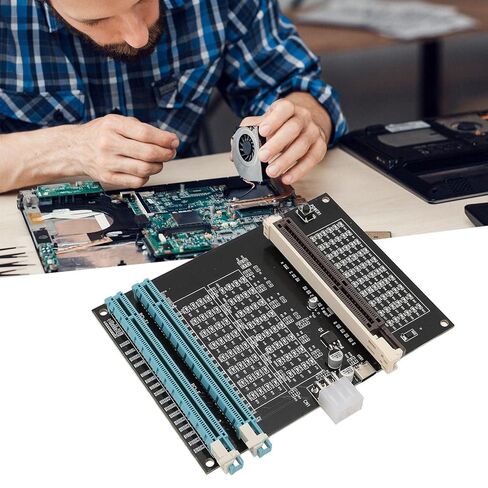 Yunseity Graphics Card Tester, with Light for CPU Chip, Identify Short Circuits and CPU Failures for Display Video Graphics Card Tester, for Open Circuits and Short Circuits Diagnosis in Saudi Arabia