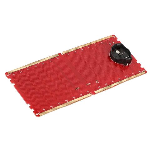 Yunir Desktop Memory Test Card with LED Light, Indicates Open and Short Circuit, More Efficient Testing Process, No External Power Supply Required (Red) in Saudi Arabia