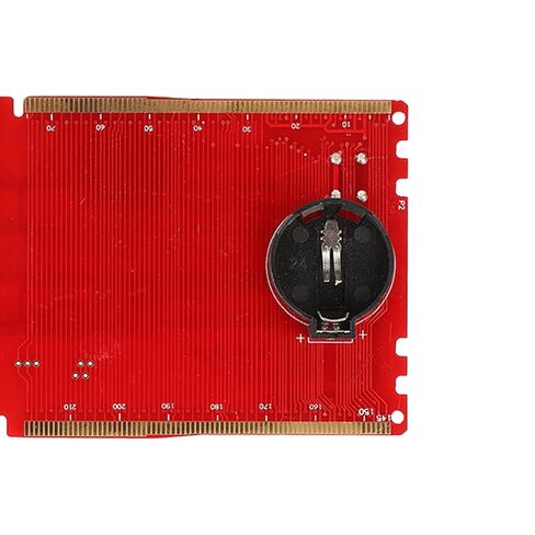 Yunir Desktop Memory Test Card with LED Light, Indicates Open and Short Circuit, More Efficient Testing Process, No External Power Supply Required (Red) in Saudi Arabia