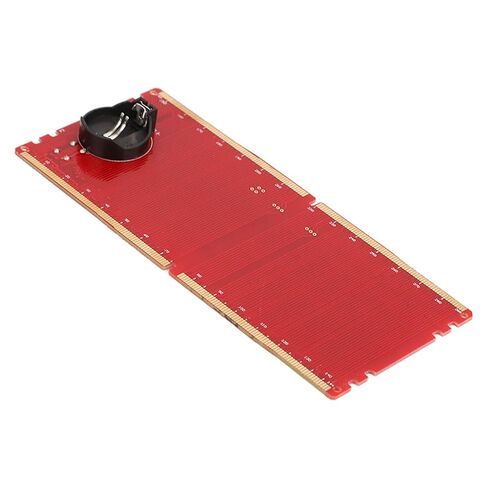 Yunir Desktop Memory Test Card with LED Light, Indicates Open and Short Circuit, More Efficient Testing Process, No External Power Supply Required (Red) in Saudi Arabia