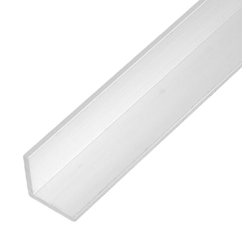 SHEUTSAN 10 Pack 12 x 1 x 1 inch Aluminum Angle Stock, 1/8 inch Thick Aluminum Angle Bar for Shelves Brackets, Frames, Railings in Saudi Arabia