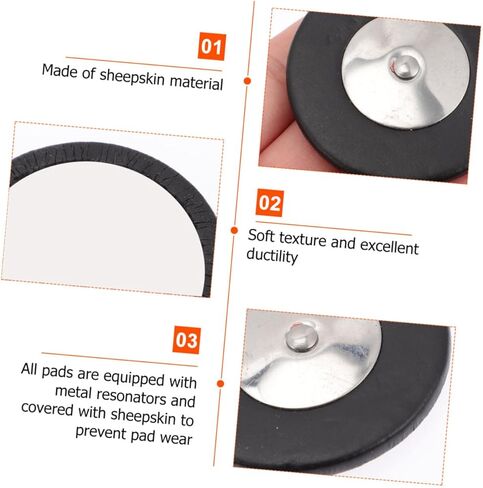 SAFIGLE 25pcs Saxophone Rubber Pads Set for Alto Saxophone Repair Durable Sound Hole Gaskets for Musicians Easy to Use Cushions for Diy Enthusiasts in Saudi Arabia