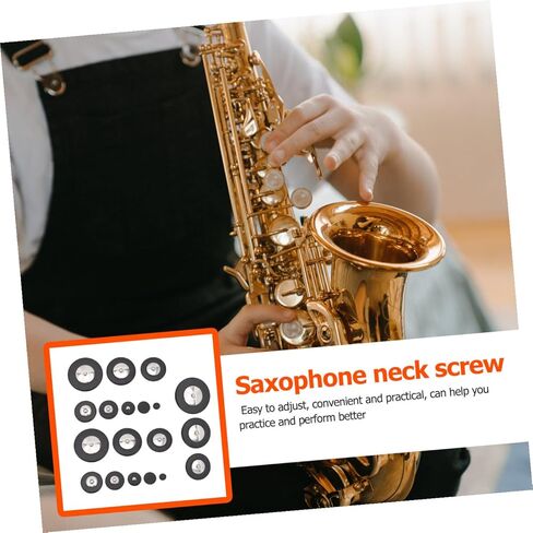 SAFIGLE 25pcs Saxophone Rubber Pads Set for Alto Saxophone Repair Durable Sound Hole Gaskets for Musicians Easy to Use Cushions for Diy Enthusiasts in Saudi Arabia