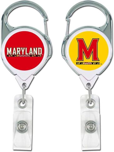 Maryland Terrapins Premium Badge Reel, 2 Sided Graphics in Saudi Arabia