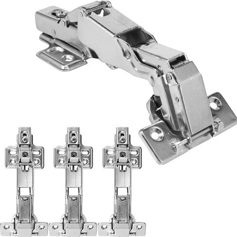 عازلة رطبة هيدروليكية 175 درجة مفصلات أثاث مخفية من الصلب المدرفلة على البارد 4 قطع in Kuwait