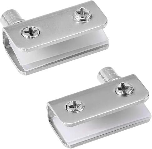 مفصل محوري زجاجي محور دوران 5-8 مللي متر خزانة مشروبات باب مشبك مشبك أثاث 2 قطعة in Kuwait