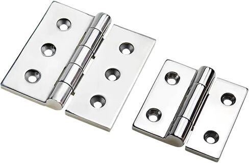 معدات الآلات الثقيلة الصناعية الكهربائية 304 أجهزة من الفولاذ المقاوم للصدأ مفصل قابل للطي 1 قطعة (75 × 75 مم) in Kuwait