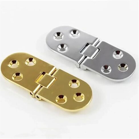 Folding Self Supporting Table Cabinet Door Hinge Flush Mounted 1Pcs(Silver) in Saudi Arabia