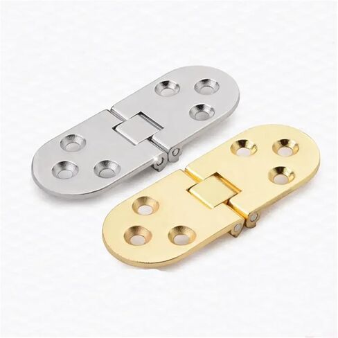 Folding Self Supporting Table Cabinet Door Hinge Flush Mounted 1Pcs(Silver) in Saudi Arabia