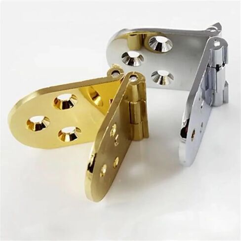 Folding Self Supporting Table Cabinet Door Hinge Flush Mounted 1Pcs(Silver) in Saudi Arabia