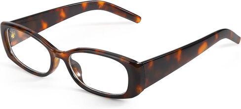 نظارات وهمية مستطيلة للنساء العصرية Y2K Office-Siren Blue Light Glasses مع عدسات شفافة in Kuwait
