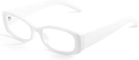 نظارات وهمية مستطيلة للنساء العصرية Y2K Office-Siren Blue Light Glasses مع عدسات شفافة in Kuwait