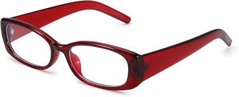 نظارات وهمية مستطيلة للنساء العصرية Y2K Office-Siren Blue Light Glasses مع عدسات شفافة in Kuwait