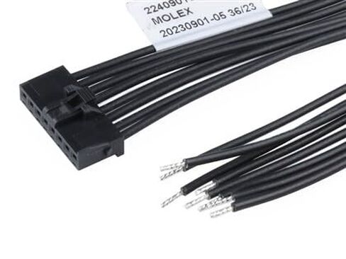 Molex/Waldom, 224090-1084, KK Plus250 R-S 8ckt 600mm disc Sn (15 Item/s) in Saudi Arabia
