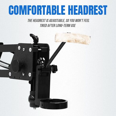 Microscope Boom Stand for MS04A Stereo Microscope, Adjustable Spring Arm Bracket, Compatible with 76mm Holders and LED Ring Lights, Heavy-Duty Table Clamp Base, MH04A-H in Kuwait