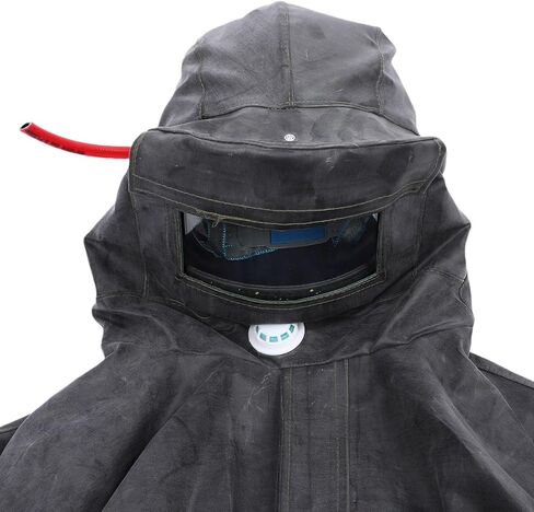 YWBL-WH Split Type Sandblasting Suit, Rubber Fabric Protective Overalls, Effective Protection for Harsh Construction Sites in Saudi Arabia