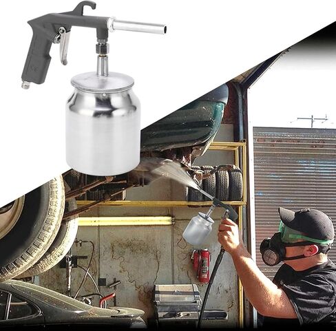 Jeanoko Sandblaster Air Sand Sandblasting Spray 750CC Aluminium Pot 10.0bar Working Pressure for Spraying Cleaning in Saudi Arabia