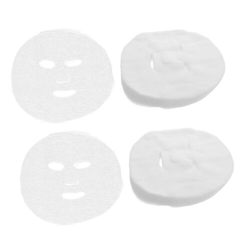 100pcs Facial Gauze Mask Sheets Spa Facial Mask Skincare Face Round Sheets Skincare Supplies in Saudi Arabia