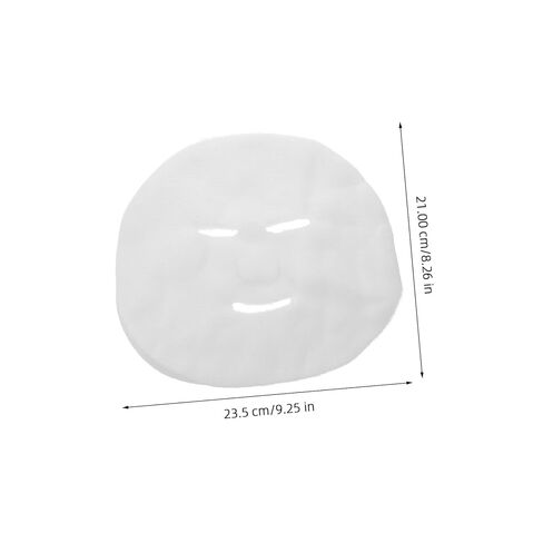 100pcs Facial Gauze Mask Sheets Spa Facial Mask Skincare Face Round Sheets Skincare Supplies in Saudi Arabia