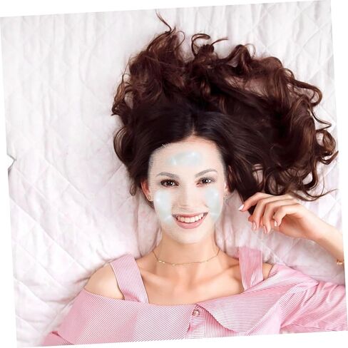 100pcs Facial Gauze Mask Sheets Spa Facial Mask Skincare Face Round Sheets Skincare Supplies in Saudi Arabia