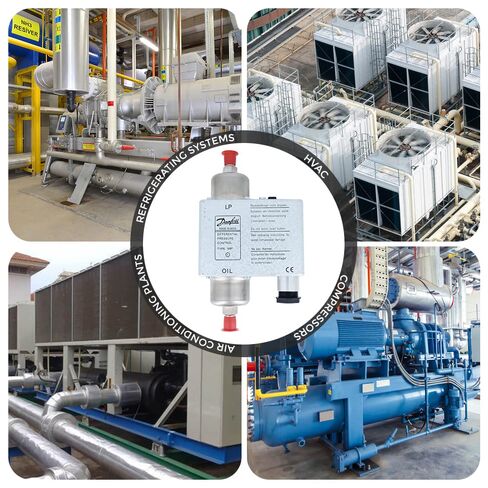 Pack of 1 Oil Differential Pressure Switch (Range: 4.35 psi to 65.26 psi) with Connection Thread ¼ in for HCFC & HFC Refrigerant | Model: MP55 in Kuwait