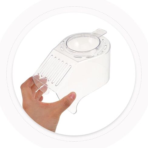Replacement Popcorn Machine Cover Lid for Hot Air Popper Transparent Acrylic with Viewing Window Splash Prevention Heat Resistant Fit for Standard Popcorn Makers in Saudi Arabia