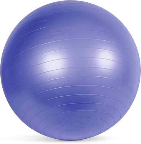 Fitness Anti-Burst Stability Ball, 65cm, Purple in Saudi Arabia
