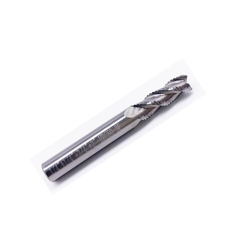 1pcs 1/4 Roughing End Mill for Aluminium, 3 Flutes Carbide CNC Router Bit, 1/4" Shank, 3/4" Cutting Length, 2" Overall – for Aluminium Alloy in Saudi Arabia