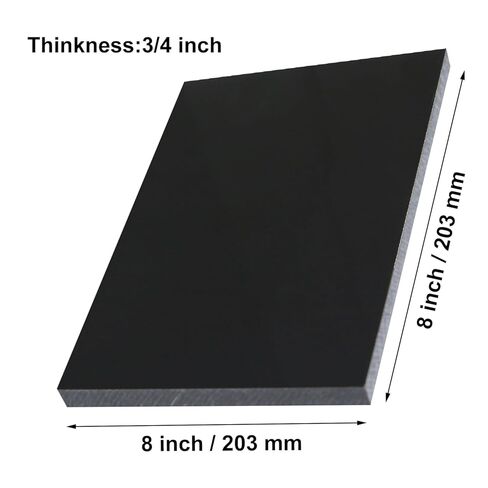 High-Density Polyethylene (HDPE) Plastic Sheet (1, White, 12" X 16"X 1/2") in Saudi Arabia