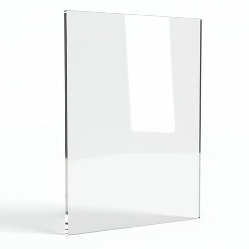 Clear Acrylic Sheet 3/8" Thick Acrylic Plastic Sheets 12" x 16" Clear Cast Acrylics Sheets for Laser Cutting with Protective Film for DIY Project, Craft, Window Glass, Table top, Picture Frame in Saudi Arabia