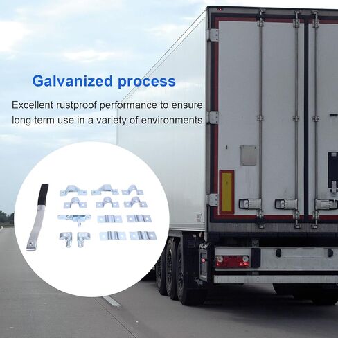 Acouto Cam Action Door Lock Kit Trailer Door Cam Lock Metal Rustproof Lever Structure for Cargo Trailer Shipping Container Bar Latch Hasp Retainer Keeper in Saudi Arabia