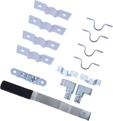 Acouto Cam Action Door Lock Kit Trailer Door Cam Lock Metal Rustproof Lever Structure for Cargo Trailer Shipping Container Bar Latch Hasp Retainer Keeper in Saudi Arabia