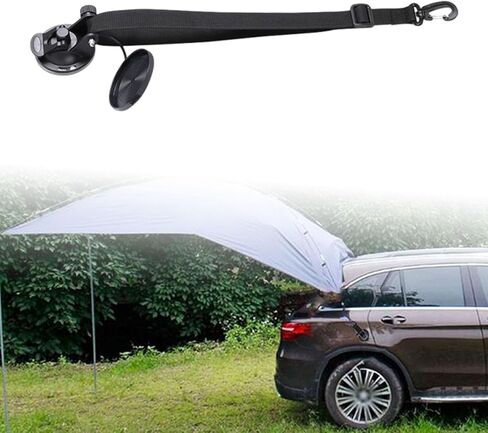 Fenteer Suction Cup Hook Strong Practical Premium Durability Camping Tent Accessory in Saudi Arabia