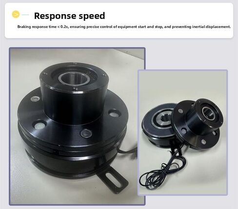 DLD6 Single Plate Electromagnetic Clutch & Brake - 12V/24V Electric Holding Brake for Industrial Equipment (DJDM06-10B) in Kuwait