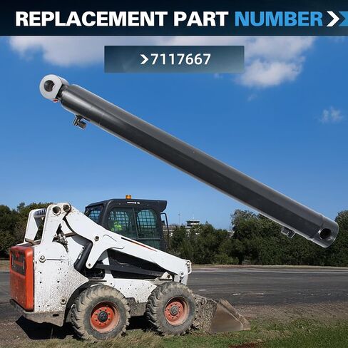 7117667 Hydraulic Lift Cylinder Compatible with Bobcat S205 S175 S185 T190 773 Skid Steer Loader in Kuwait