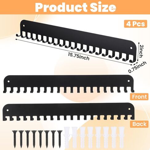 4 عبوات من حامل الميداليات المعدنية، حامل شماعات للعرض، مثبت على الحائط مع 20 خطافًا لأكثر من 60 ميدالية، حامل ميدالية سباق قوي لتشغيل جوائز رياضة كرة القدم الجمبازية in Kuwait