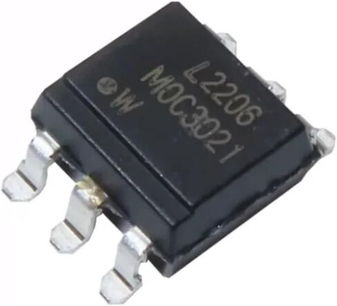 MOC3021S SOP6 MOC3021 SMD Optocoupler IC EL3021 MOC3021S-TA1 10Pcs in Saudi Arabia